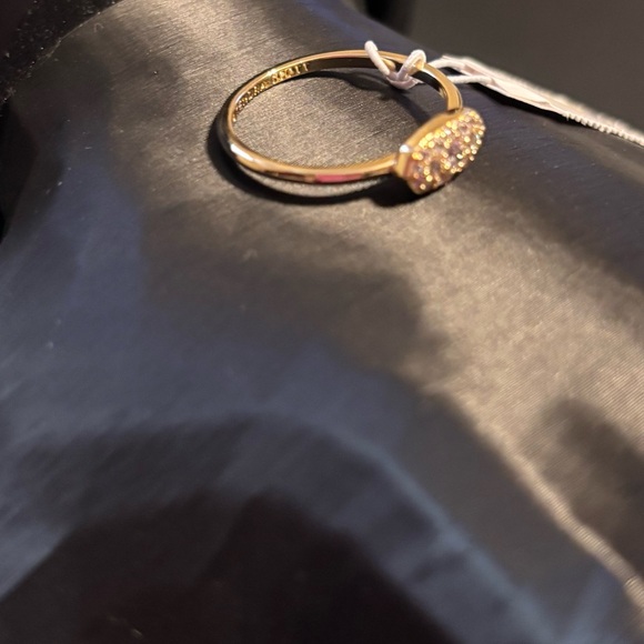 Kendra Scott Goldtone Grayson Crystal Band Ring - Picture 4 of 8